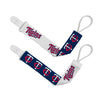 Minnesota Twins Pacifier Clips 2 Pack - Masterpieces Puzzle Company
