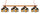 MISSOURI 4-LIGHT EXECUTIVE GAME TABLE LIGHT - MIZ-480EXGLN