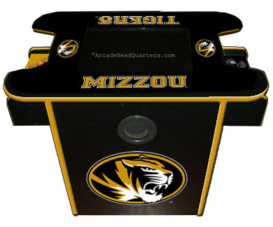 MIZZOU ARCADE CONSOLE TABLE GAME BLACK - MIZAGC100