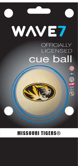 MIZZOU CUE BALL WHITE - MIZBBC200