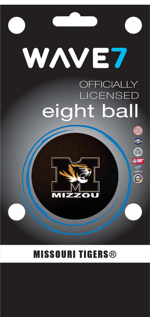 MIZZOU EIGHT BALL BLACK - MIZBBE100
