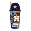 Houston Astros Helmet Cup 32oz Plastic with Straw - Mojo Licensing
