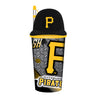 Pittsburgh Pirates Helmet Cup 32oz Plastic with Straw - Mojo Licensing
