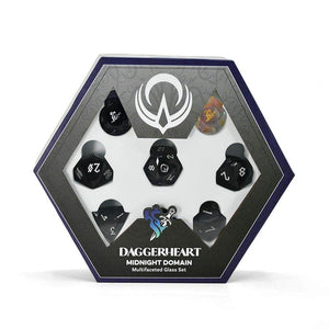 Misty Mountain Gaming -  Daggerheart (Rpg): Domain Dice Set: Midnight Domain (9Ct) Pre-Order