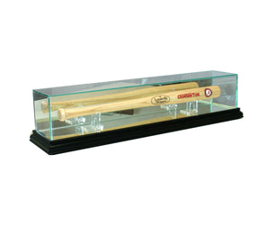Mini Bat Display Case with Black Moulding