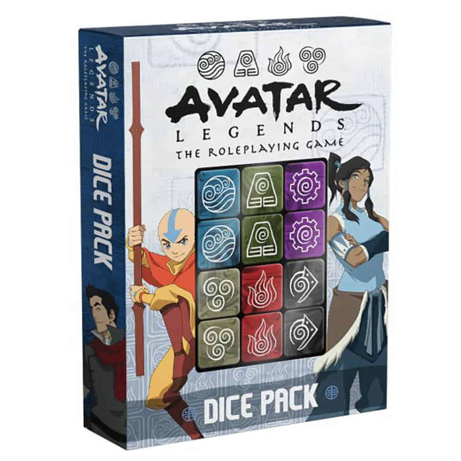 Magpie Games -  Avatar The Last Airbender - Avatar Legends Rpg: Dice Set