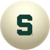 MICHIGAN STATE CUE BALL WHITE - MSUBBC100X