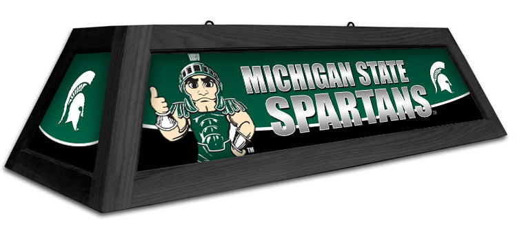 MICHIGAN STATE 42'' SPIRIT GAME TABLE LAMP - STOCK GREEN - MSUBSL421