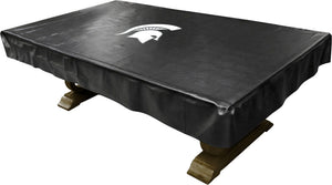 MICHIGAN STATE BILLIARD TABLE COVER BLACK - MSUBTC200ST-7