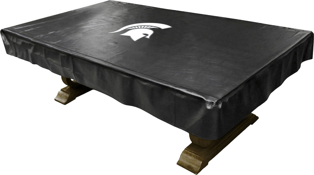 MICHIGAN STATE BILLIARD TABLE COVER BLACK - MSUBTC200ST-7