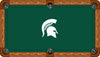MICHIGAN STATE BILLIARD TABLE FELT - RECREATIONAL GREEN - MSUBTF231-8R