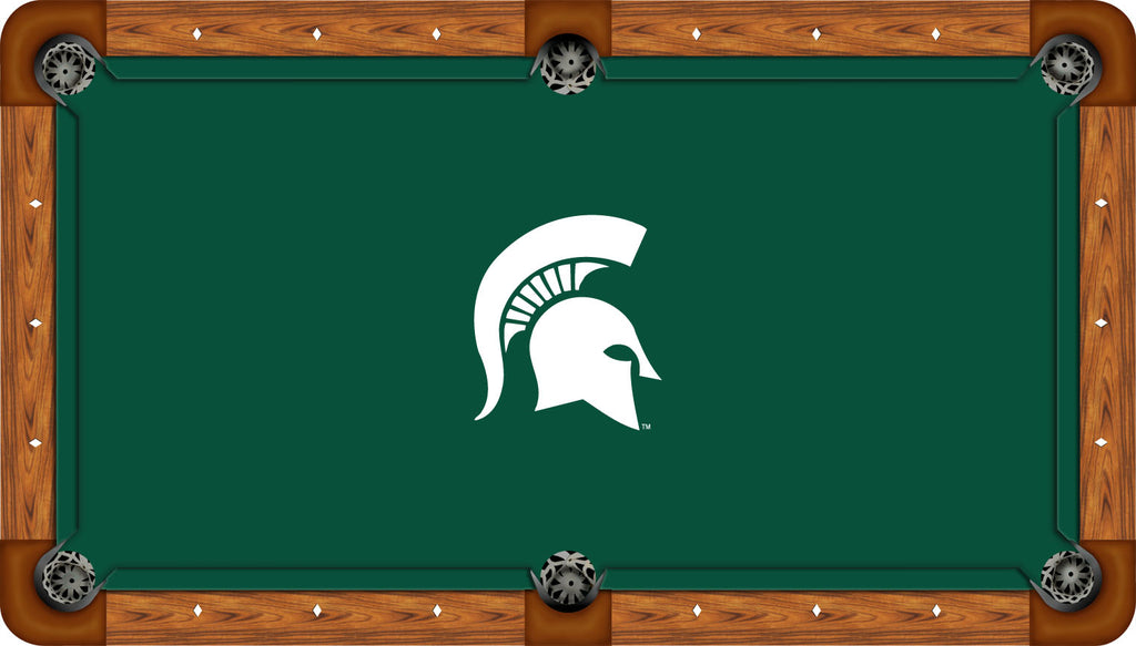 MICHIGAN STATE BILLIARD TABLE FELT - RECREATIONAL GREEN - MSUBTF231-9R