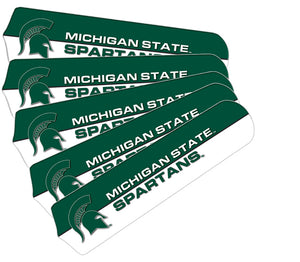 MICHIGAN STATE FAN BLADE SET GREEN/WHITE - MSUFBL100-52
