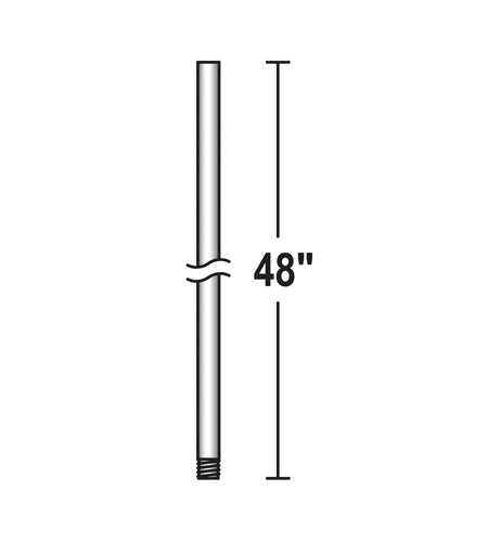 Matthews Fan AT-48DR-CR 48 in. Atlas Down Rod - Polished Chrome