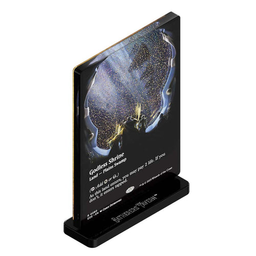 Gatherers' Tavern Pte Ltd -  Gatherers' Tavern: Magic The Gathering: Eoe Edge Of Eternities: Godless Shrine Slab Standee