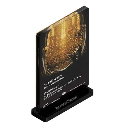 Gatherers' Tavern Pte Ltd -  Gatherers' Tavern: Magic The Gathering: Eoe Edge Of Eternities: Sacred Foundry Slab Standee