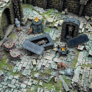 Modiphius Entertainment -  The Elder Scrolls - Elder Scrolls: Call To Arms Tomb Scatter Expansion Pre-Order