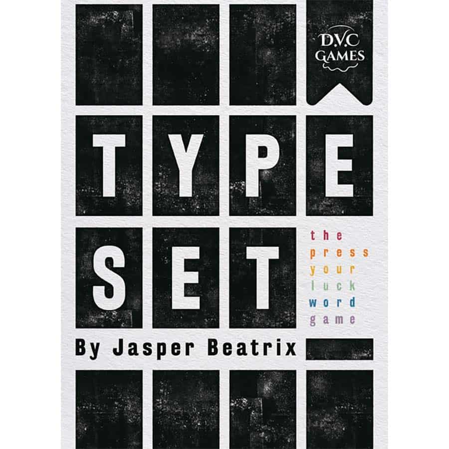 Dvc Games -  Typeset (Upgraded Edition) Pre-Order