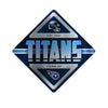 Tennessee Titans Sign Metal Diamond Shape - Rico Industries