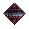 Houston Texans Sign Metal Diamond Shape - Rico Industries