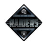 Las Vegas Raiders Sign Metal Diamond Shape - Rico Industries