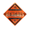 Cincinnati Bengals Sign Metal Diamond Shape - Rico Industries