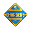 Los Angeles Chargers Sign Metal Diamond Shape - Rico Industries