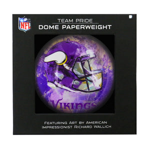 Minnesota Vikings Paperweight Domed - Sporticulture