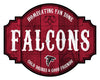 Atlanta Falcons Sign Wood 12 Inch Homegating Tavern - Fan Creations