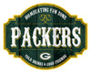 Green Bay Packers Sign Wood 12 Inch Homegating Tavern - Fan Creations