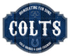 Indianapolis Colts Sign Wood 12 Inch Homegating Tavern - Fan Creations
