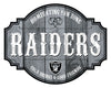 Las Vegas Raiders Sign Wood 12 Inch Homegating Tavern - Fan Creations