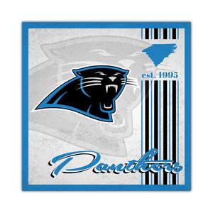 Carolina Panthers Sign Wood 10x10 Album Design - Fan Creations