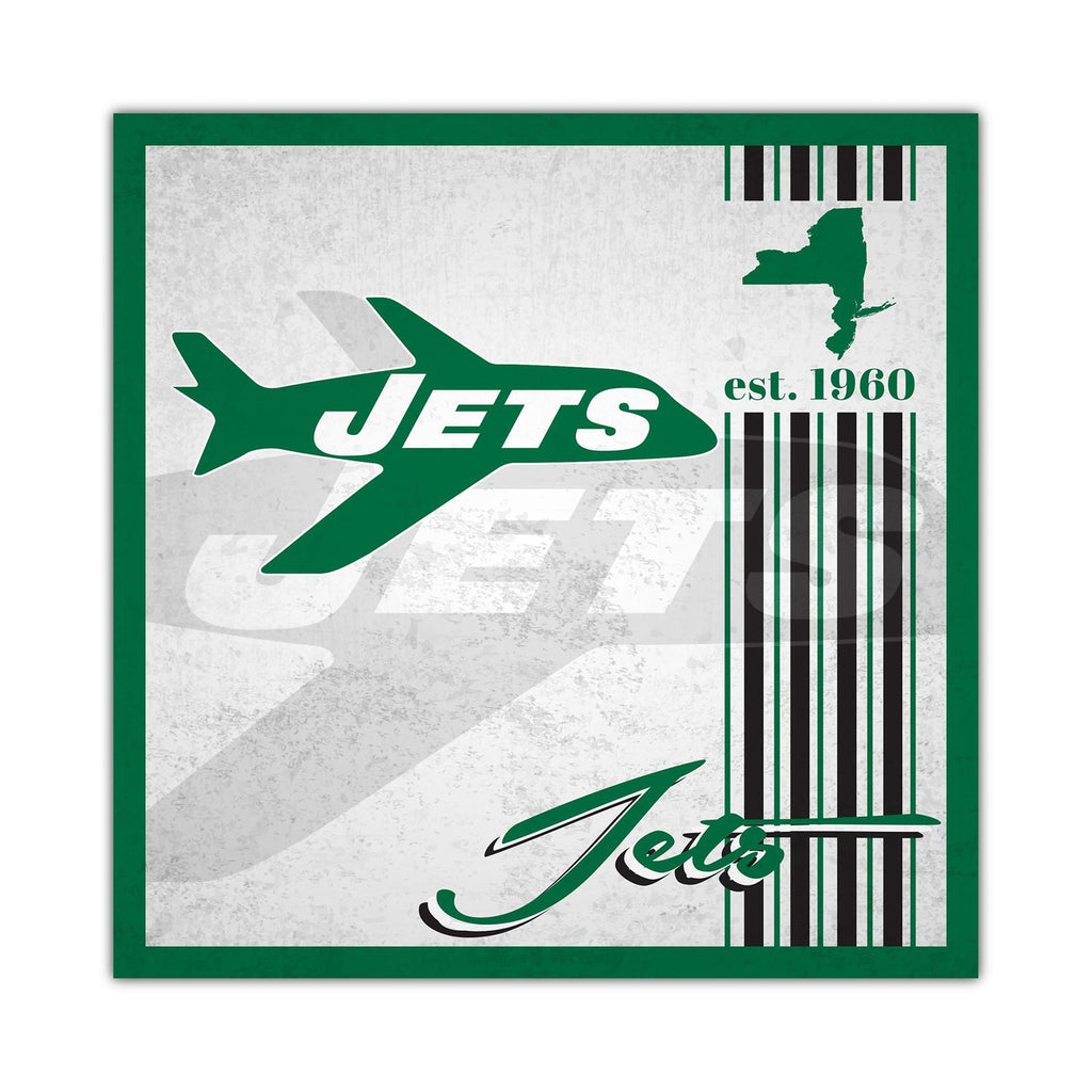 New York Jets Sign Wood 10x10 Album Design - Fan Creations