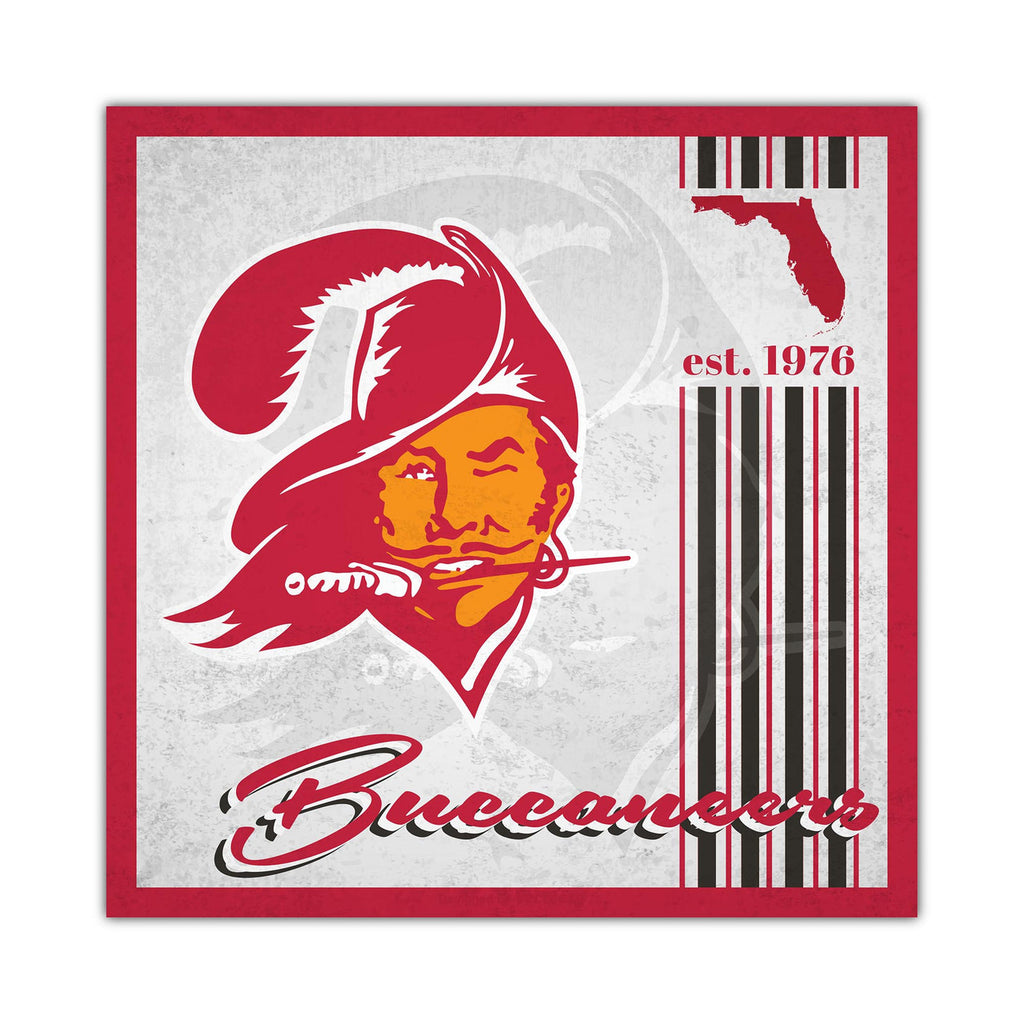 Tampa Bay Buccaneers Sign Wood 10x10 Album Design - Fan Creations