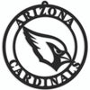 Arizona Cardinals Sign Door Hanger 16 Inch - Fan Creations