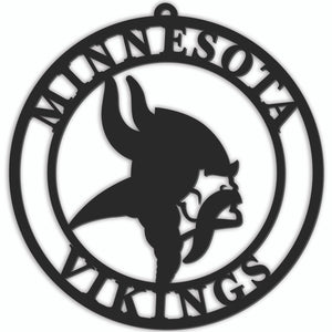 Minnesota Vikings Sign Door Hanger 16 Inch - Fan Creations