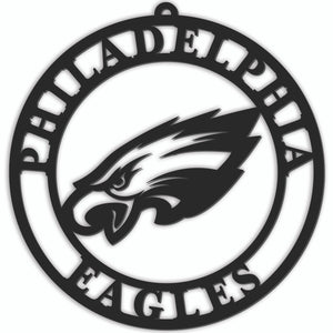 Philadelphia Eagles Sign Door Hanger 16 Inch - Fan Creations