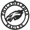 Philadelphia Eagles Sign Door Hanger 16 Inch - Fan Creations