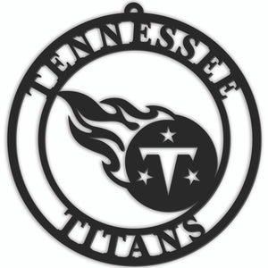 Tennessee Titans Sign Door Hanger 16 Inch - Fan Creations