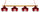 NORTH CAROLINA STATE 4-LIGHT EXECUTIVE GAME TABLE LIGHT - NCS-480EXGLN