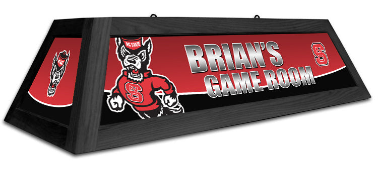NC STATE 42'' SPIRIT GAME TABLE LAMP - CUSTOM RED - NCSBSL421C