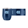 North Carolina Tar Heels Travel Tumbler 16oz Stainless Steel Curved - Logo Brands