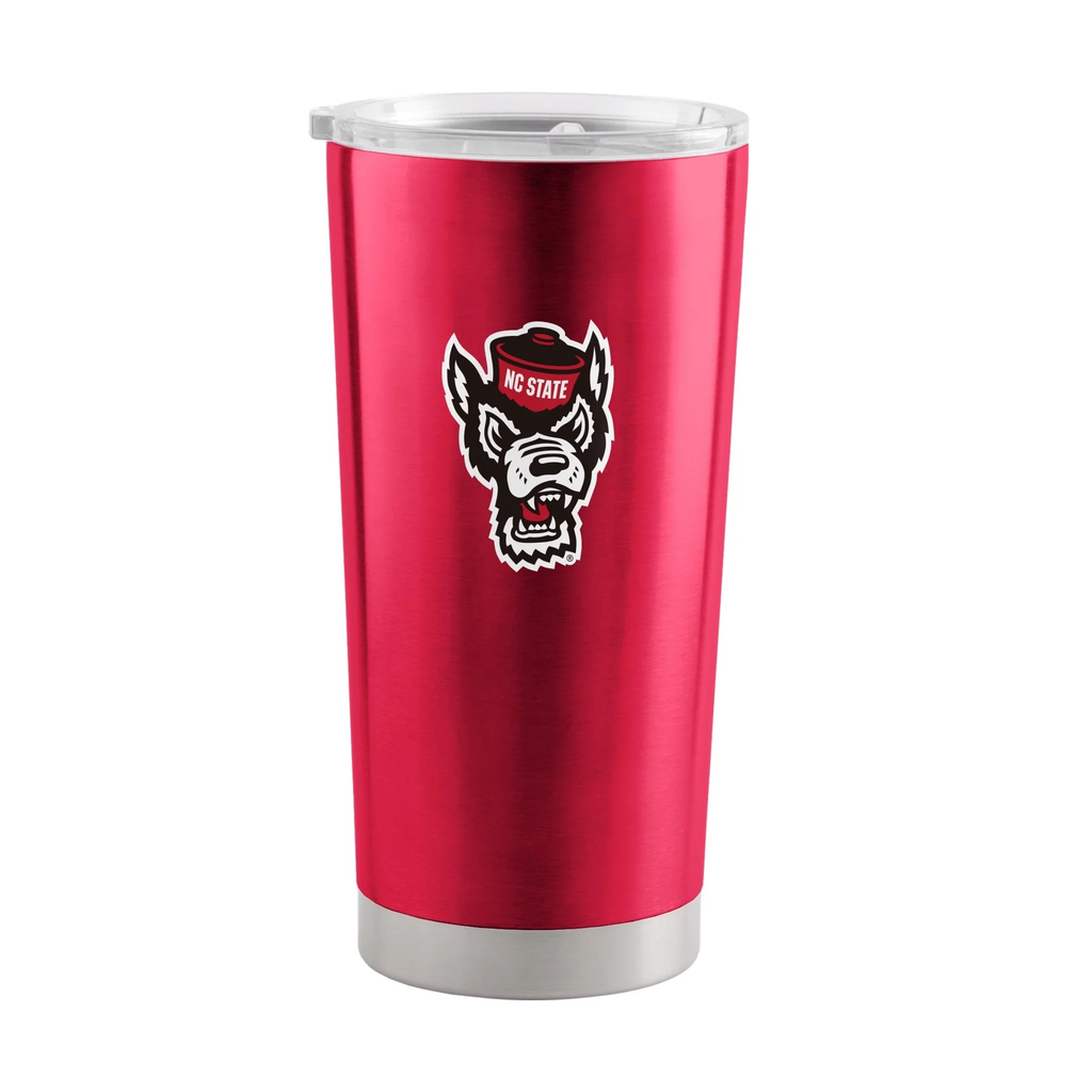 North Carolina State Wolfpack Travel Tumbler 20oz Stainless Steel - Logo Brands