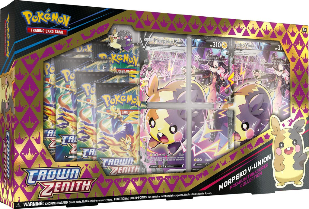 Pokemon - Pokemon Crown Zenith Premium Treasures Collection Morpeko V-Union