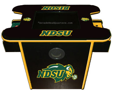 NORTH DAKOTA STATE ARCADE CONSOLE TABLE GAME BLACK - NDSAGC100