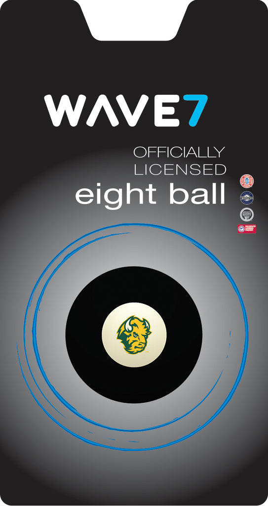 NORTH DAKOTA STATE EIGHT BALL BLACK - NDSBBE300X