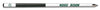 NORTH DAKOTA STATE ENGRAVED BILLIARD CUE GREEN - NDSBCE101