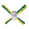 NORTH DAKOTA STATE CEILING FAN - 42'' GREEN/BLACK - NDSFAN100-42