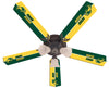NORTH DAKOTA STATE CEILING FAN - 52'' GREEN/BLACK - NDSFAN100-52